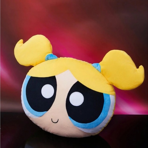 THE POWERPUFF GIRLS X Cute Cartoon Yellow Plush Pillow - Picture 6 of 6